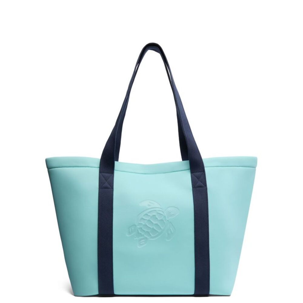Vilebrequin Unisex Polyester Tote Bag With Embossed Turtle Logo